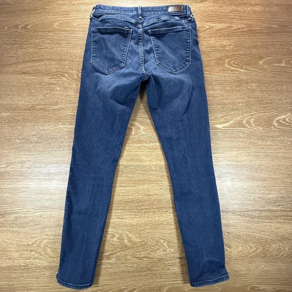 Abercrombie & Fitch Harper Low Rise Super Skinny Jeans Women's 28R 28x26 Dark - Picture 13 of 13